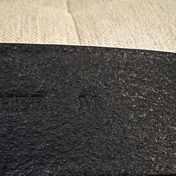 Levis Strauss Black Leather Belt for Men Size M - Picture 6 of 9